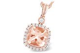 B196-29959: NECK 1.09 MORGANITE 1.26 TGW (7MM MORG)