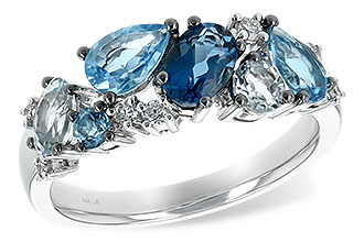 B199-00905: LDS RG 2.05 BLUE TOPAZ 2.16 TGW