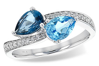 E199-98141: LDS RG 1.52 BLUE TOPAZ 1.66 TGW