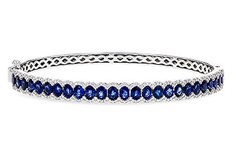 E284-53559: BANGLE 5.09 TW SAPPHIRE 5.65 TGW